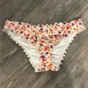 Shade & Shore Pink and Purple Bikini Bottoms